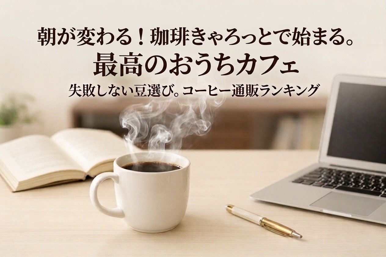 コーヒー初心者でも失敗しない通販コーヒーランキング 珈琲きゃろっとが選ばれる理由とは