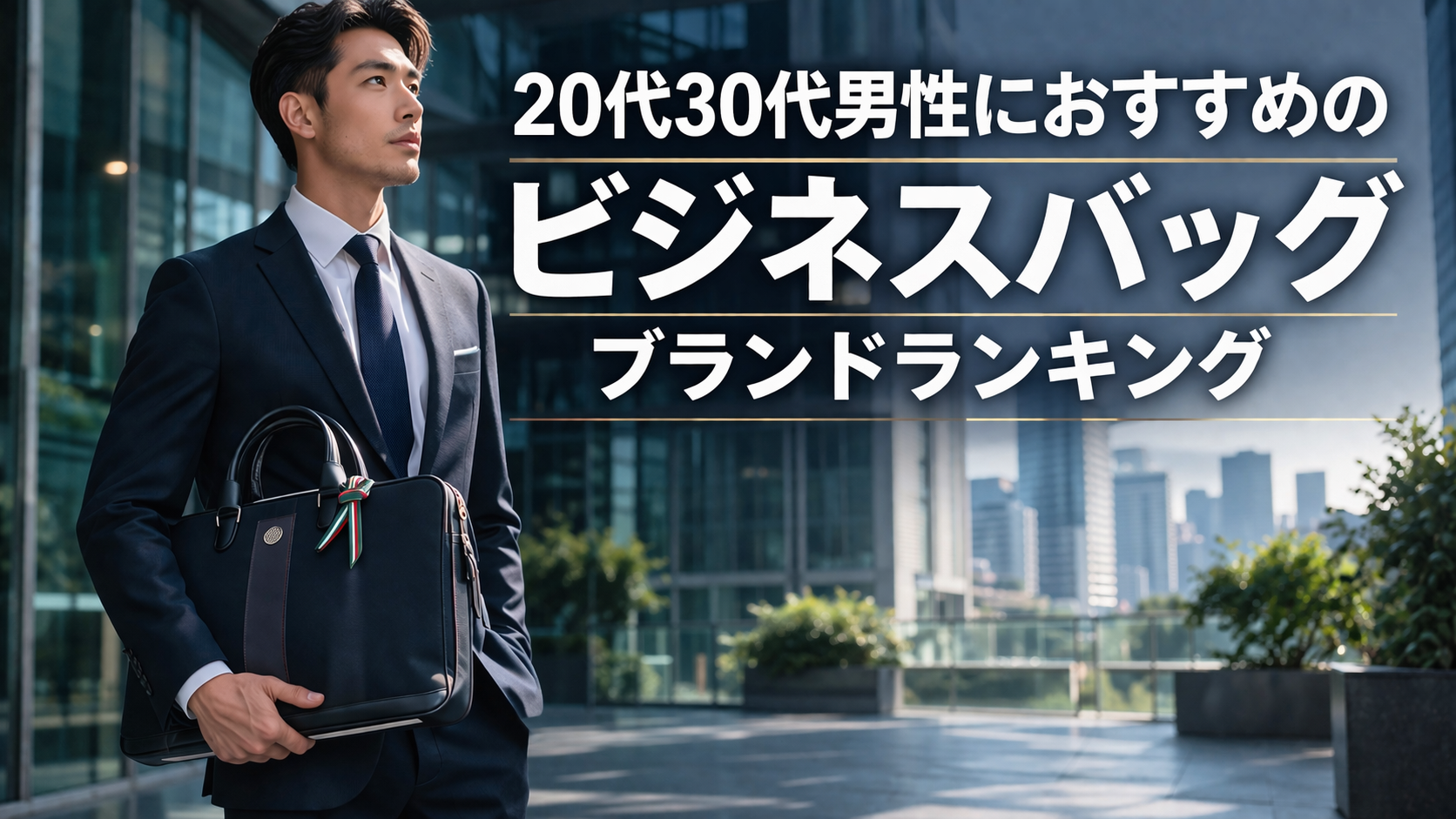 20代30代男性におすすめのビジネスバッグブランドランキング オロビアンコが選ばれる理由とは